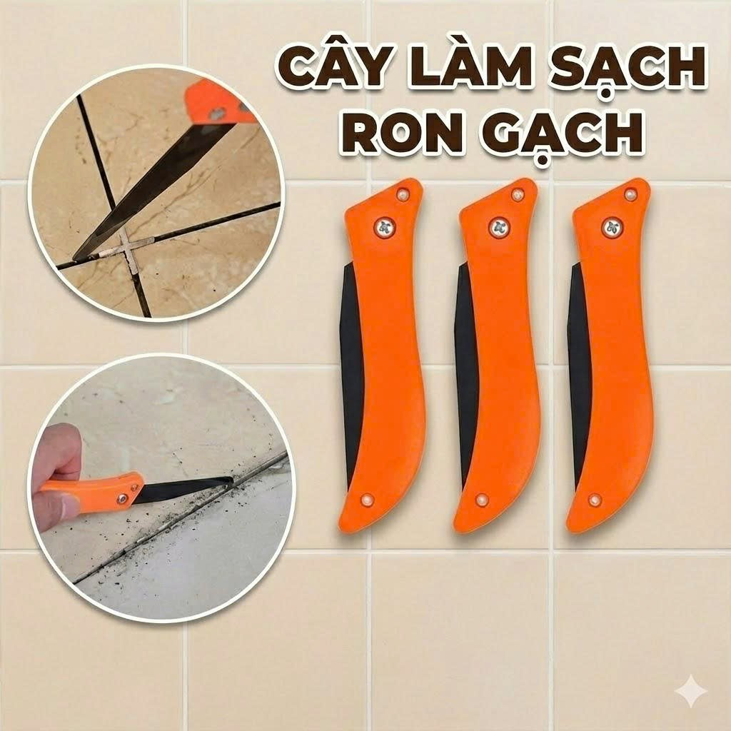Dụng cụ làm sạch ron gạch